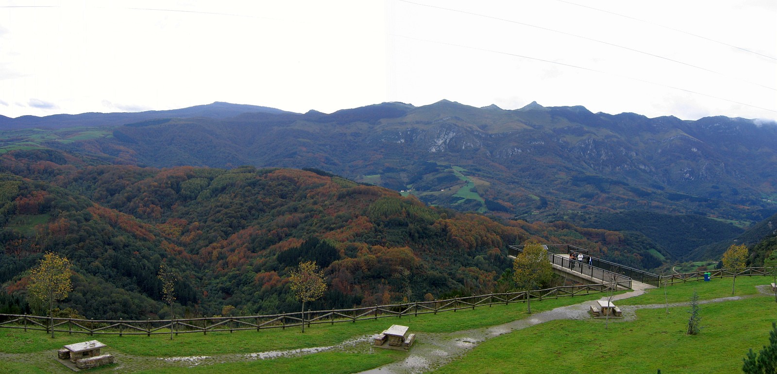 taras widokowy w Pirenejach